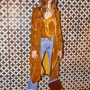 Astr the label Velvet Mustard Duster
